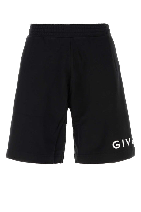 GIVENCHY Classic Cotton Bermuda Shorts for Men