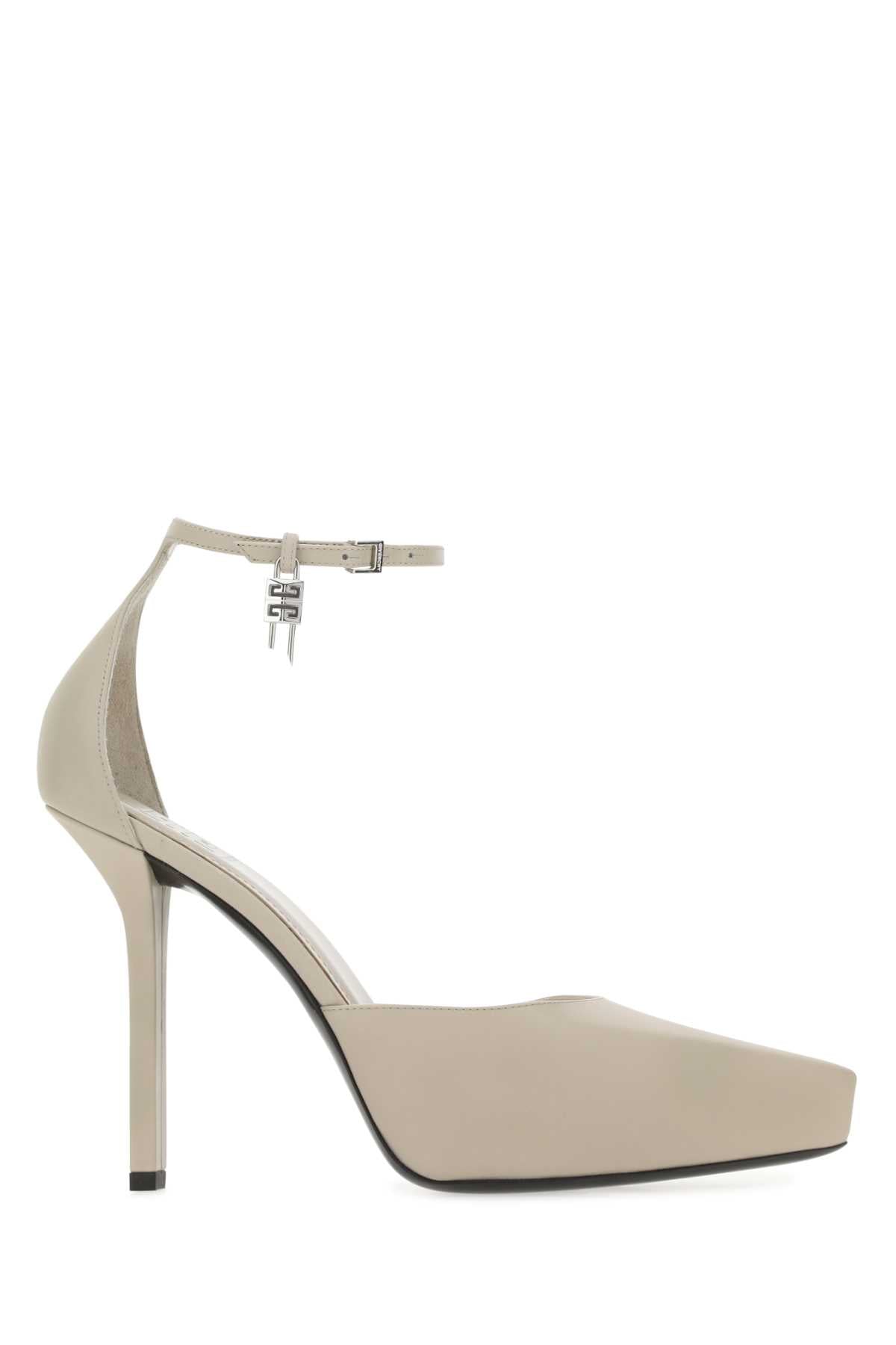 GIVENCHY Sand Leather G-Lock Pumps - 11 cm Heels