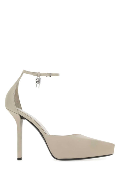 GIVENCHY Sand Leather G-Lock Pumps - 11 cm Heels