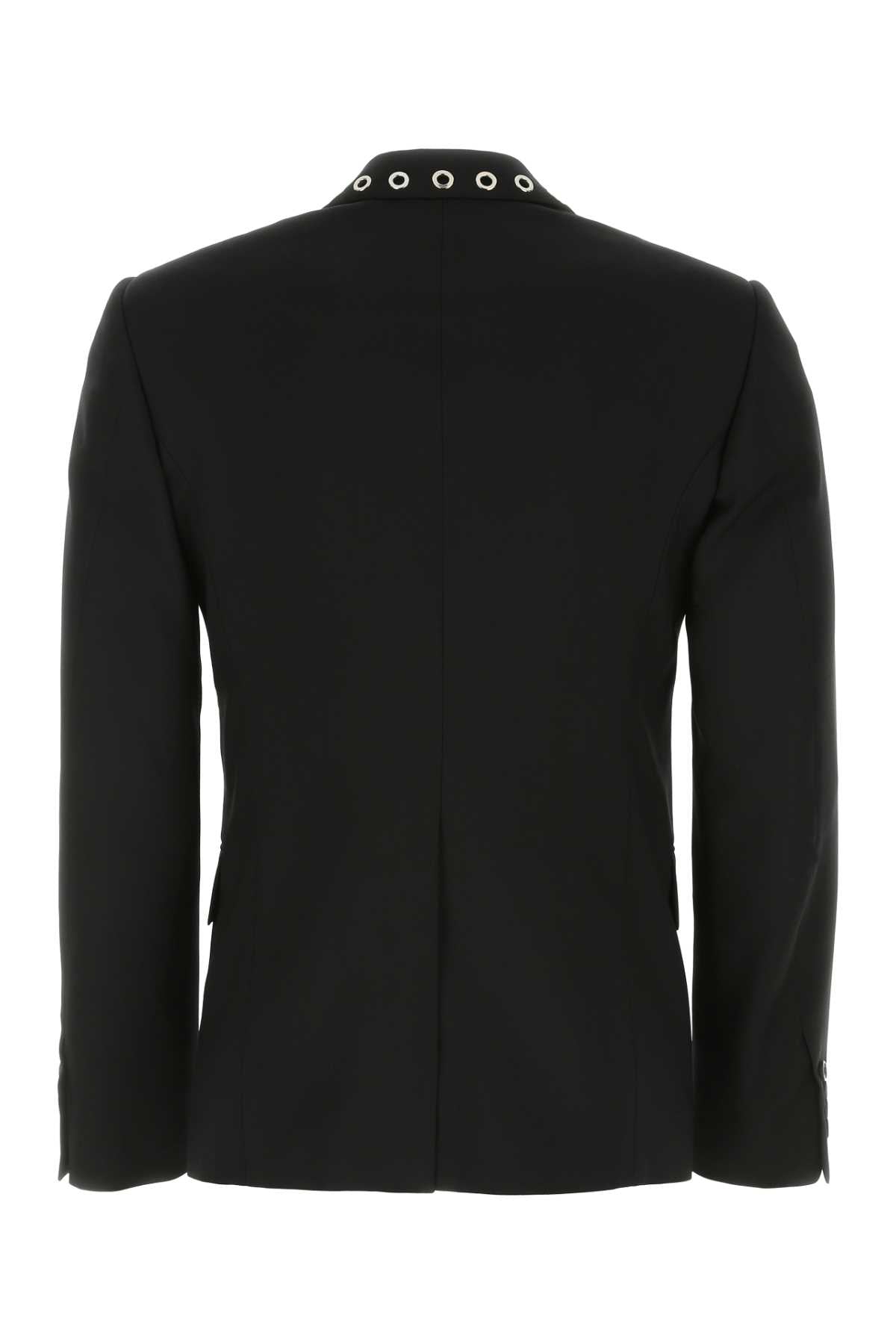 ALEXANDER MCQUEEN Elegant Men's Wool Blazer