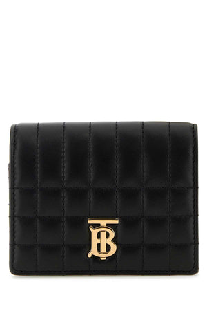 BURBERRY Elegant Black Nappa Leather Wallet - Dimensions: 12 cm x 9 cm x 2.5 cm