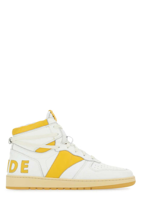 RHUDE Two-tone Leather Rhecess Sneaker for Men