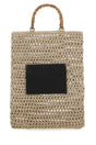 JIL SANDER Beige Rope Medium Shopping Handbag - Ideal for Everyday Use