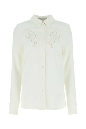 STELLA McCARTNEY Ivory Stretch Shirt for Women