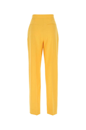 STELLA McCARTNEY Chic Yellow Polyester Blend Pant