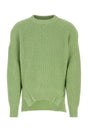 JIL SANDER Cotton and Wool Blend Sweater