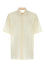 JIL SANDER Ivory Gauze Button-Up Shirt for Men