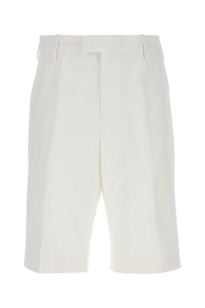 ALEXANDER MCQUEEN Cotton Bermuda Shorts for Men - Classic Fit