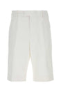 ALEXANDER MCQUEEN Cotton Bermuda Shorts for Men - Classic Fit