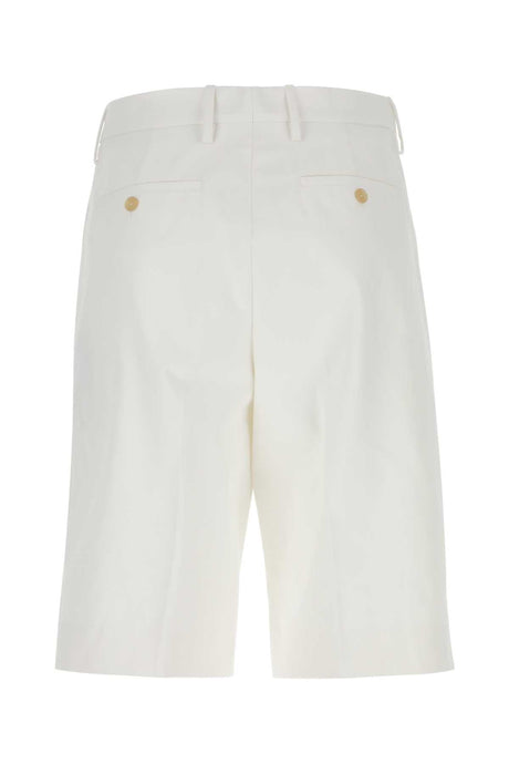 ALEXANDER MCQUEEN Cotton Bermuda Shorts for Men - Classic Fit