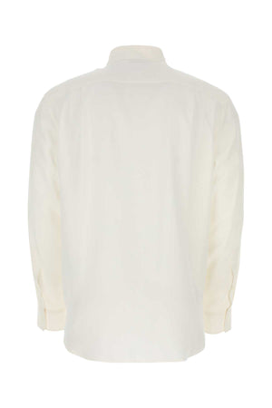 VALENTINO GARAVANI Ivory Silk Shirt for Men