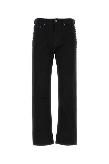 VALENTINO GARAVANI Classic Black Denim Jeans for Men