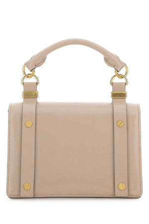 CHLOE Mini Leather Handbag in Powder Pink