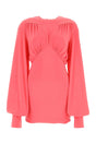 THE ATTICO Chic Dark Pink Mini Dress