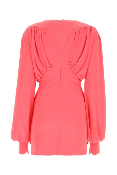 THE ATTICO Chic Dark Pink Mini Dress