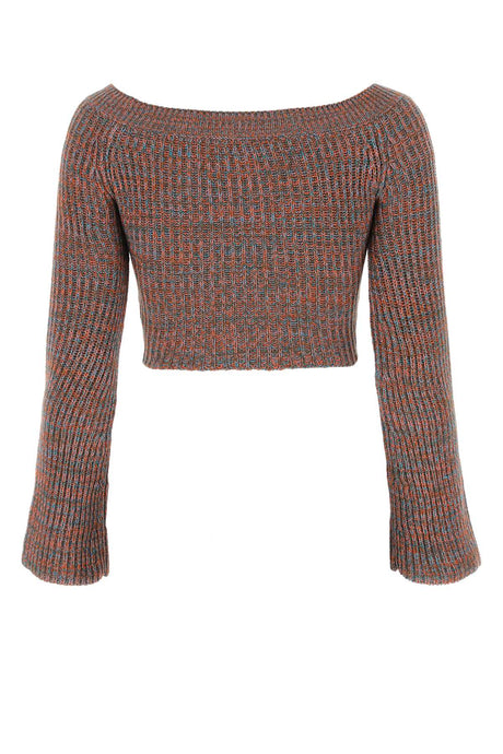 CHLOE Multicolor Cashmere Blend Sweater