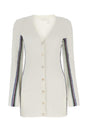 CHLOE Ivory Wool Cardigan for Women