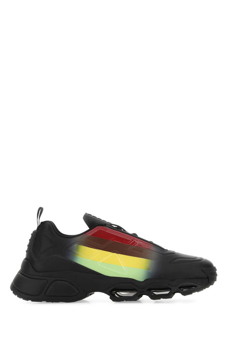 PRADA Rubber Collision Cross Sneakers for Men