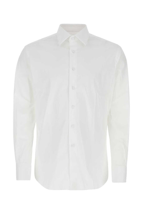 PRADA Stretch Poplin Shirt for Men