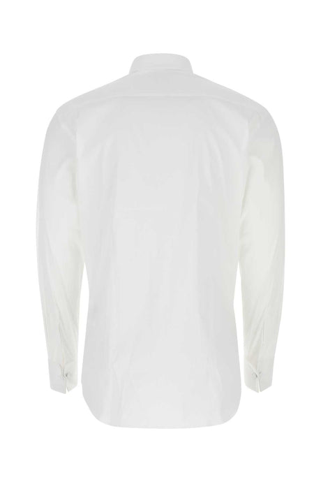 PRADA Stretch Poplin Shirt for Men