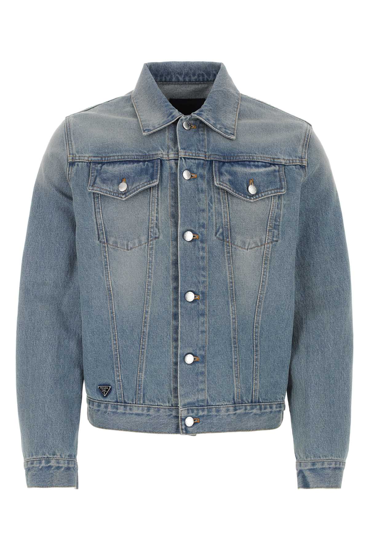 PRADA Classic Denim Jacket for Men - 24W Edition