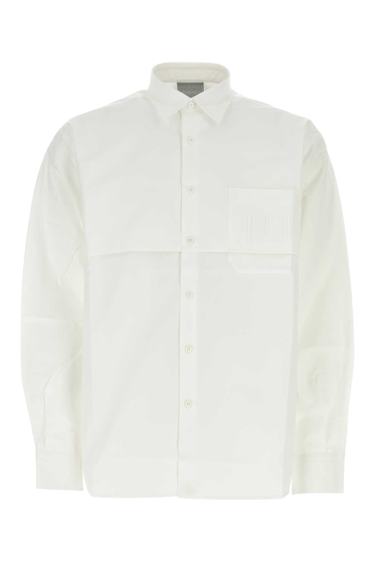 VTMNTS Oversized Cotton Shirt for Men