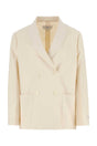 PRADA Elegant Ivory Cotton Blazer for Women