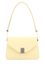 LANVIN Mini Leather Concerto Shoulder Handbag - Pastel Yellow