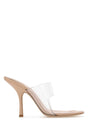 ALEXANDER WANG Transparent PVC Nudie 105 Flat Sandals