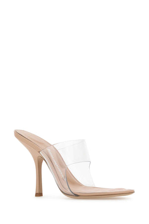 ALEXANDER WANG Transparent PVC Nudie 105 Flat Sandals