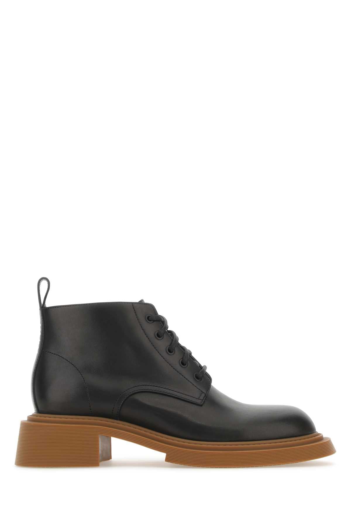 LOEWE Classic Leather Ankle Boots for Men