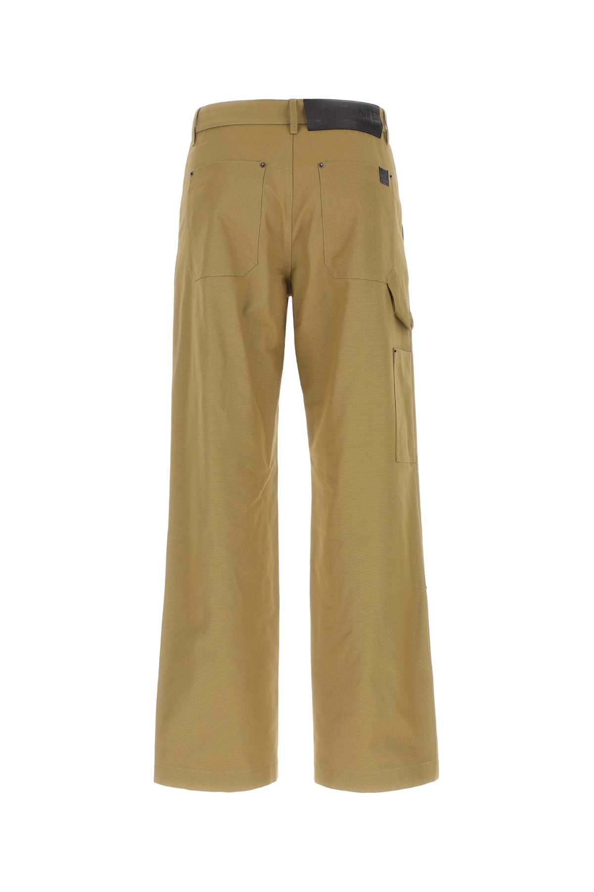 LOEWE Wide-Leg Cotton Blend Pants