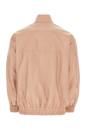 VALENTINO GARAVANI Oversized Powder Pink Nylon Windbreaker