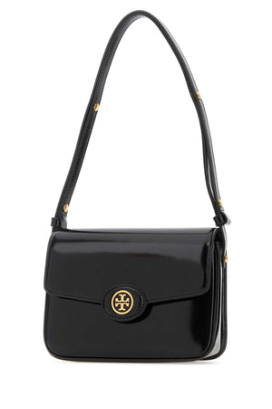 TORY BURCH Mini Black Leather Shoulder Handbag