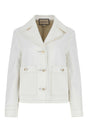 GUCCI Chic White Cotton Blazer for Women