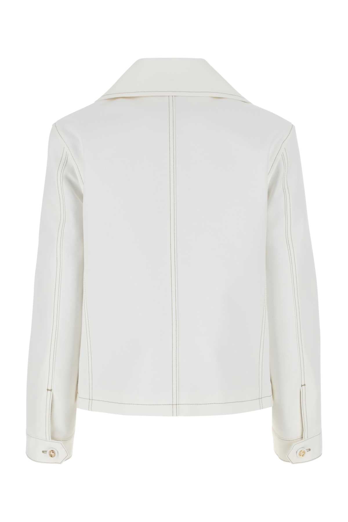 GUCCI Chic White Cotton Blazer for Women