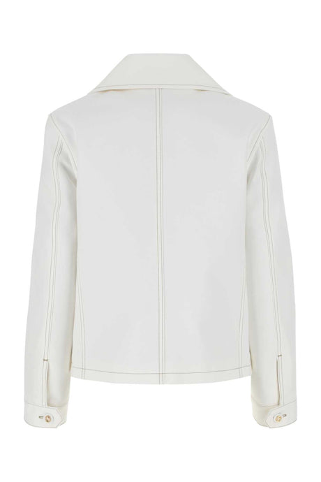 GUCCI Chic White Cotton Blazer for Women