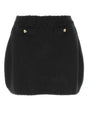 MIU MIU Chic Black Stretch Mini Skirt