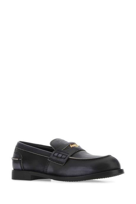 MIU MIU Classic Women's Leather Loafers