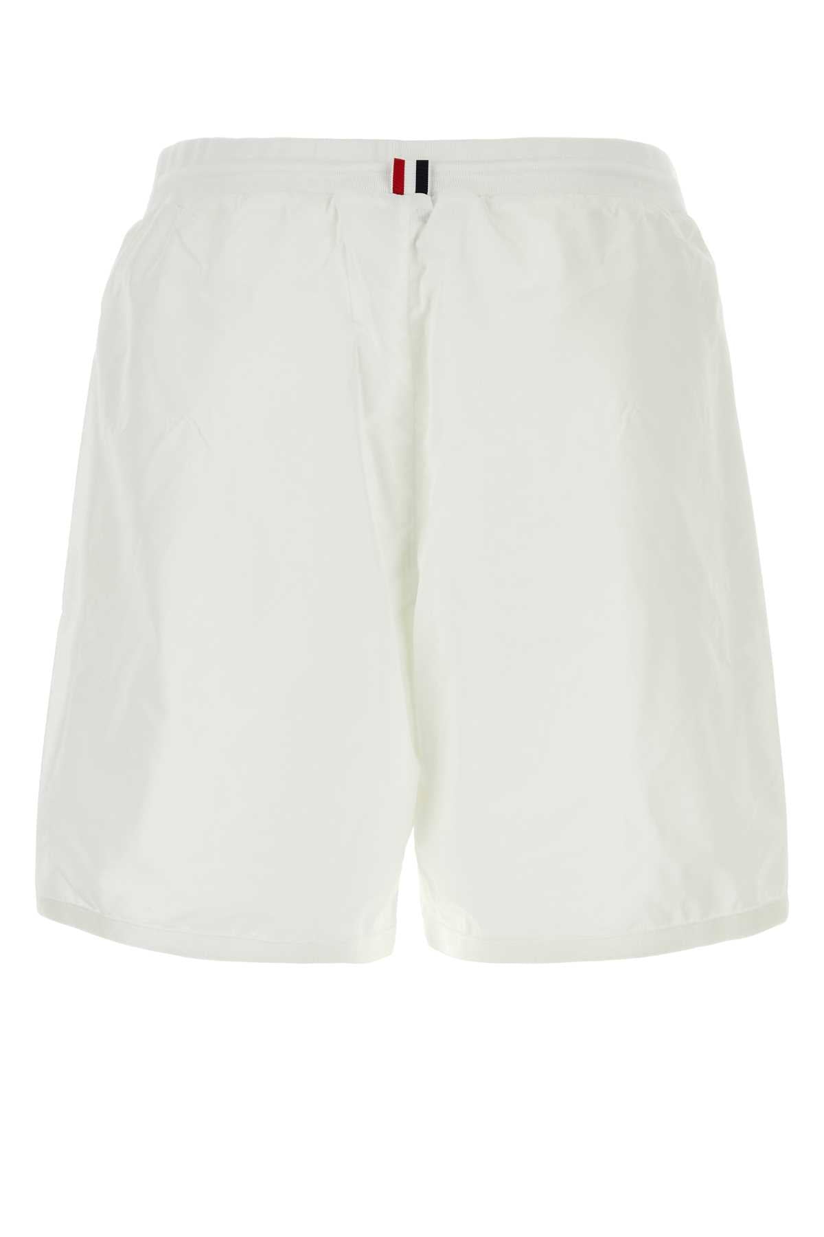 THOM BROWNE Classic Mini Bermuda Shorts for Men