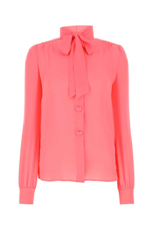 MOSCHINO Silk Blouse for Women - Elegant Pink Top