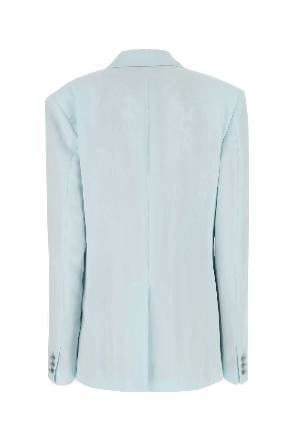 ETRO Light Blue Lyocell Blend Blazer