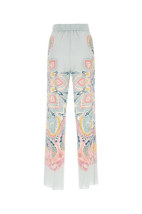 ETRO Silk Printed Pants