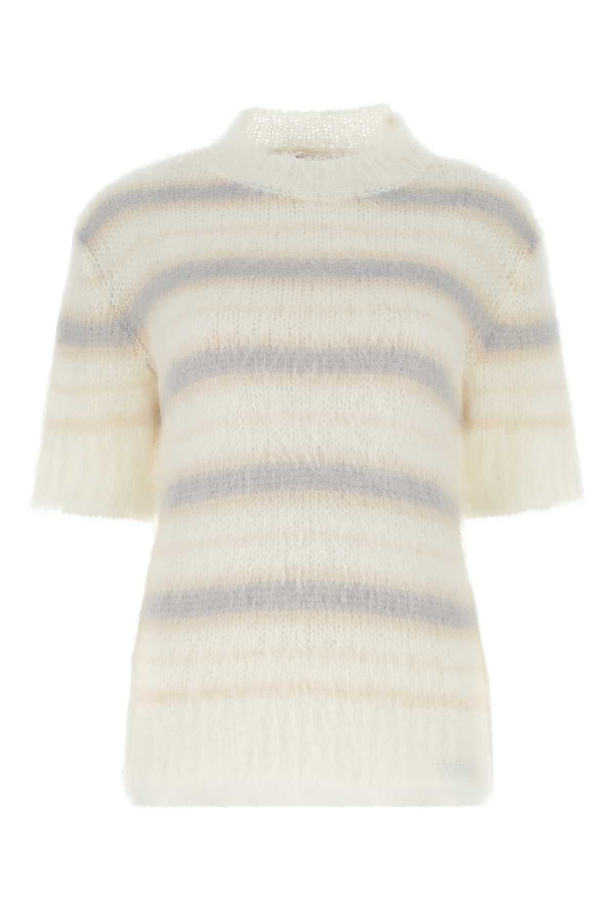 MARNI Embroidered Mohair Blend Sweater for Women - 23S