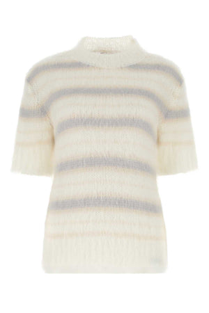 MARNI Embroidered Mohair Blend Sweater for Women - 23S