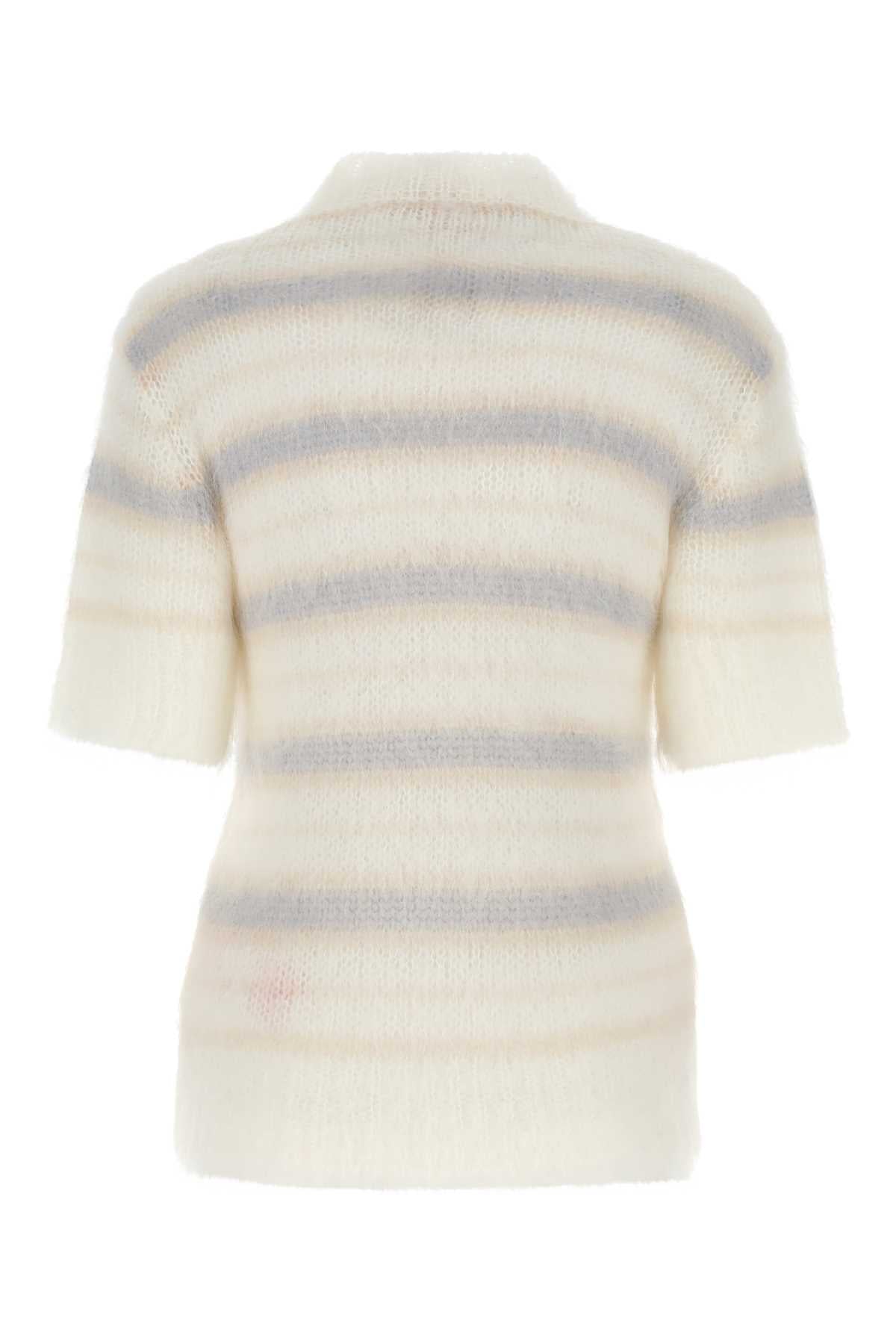 MARNI Embroidered Mohair Blend Sweater for Women - 23S