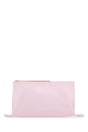 JIL SANDER Pastel Pink Medium Leather Clutch - 43x23x10 cm