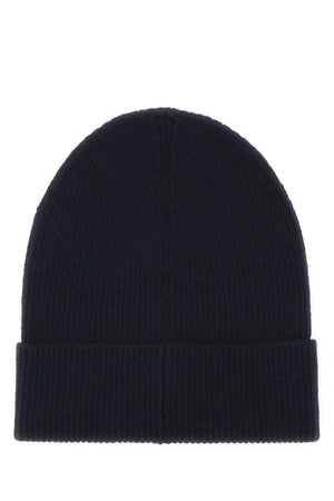 PRADA Cashmere Beanie for Men - Navy Blue