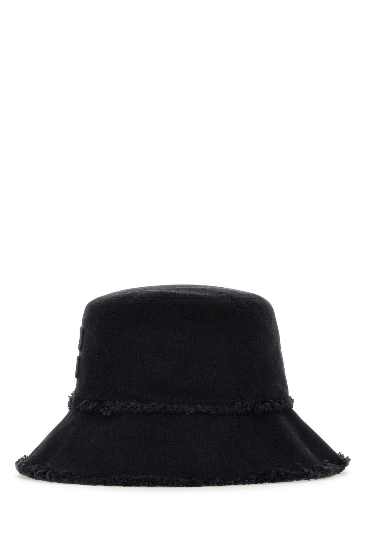 MIU MIU Chic Black Denim Hat for Women