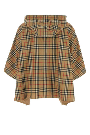 BURBERRY Checked Unisex Poncho